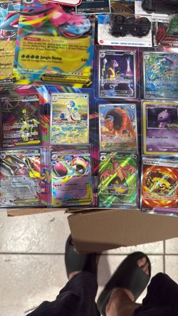 Pokémon Card Lot with FULL ART Holos and EX Cards