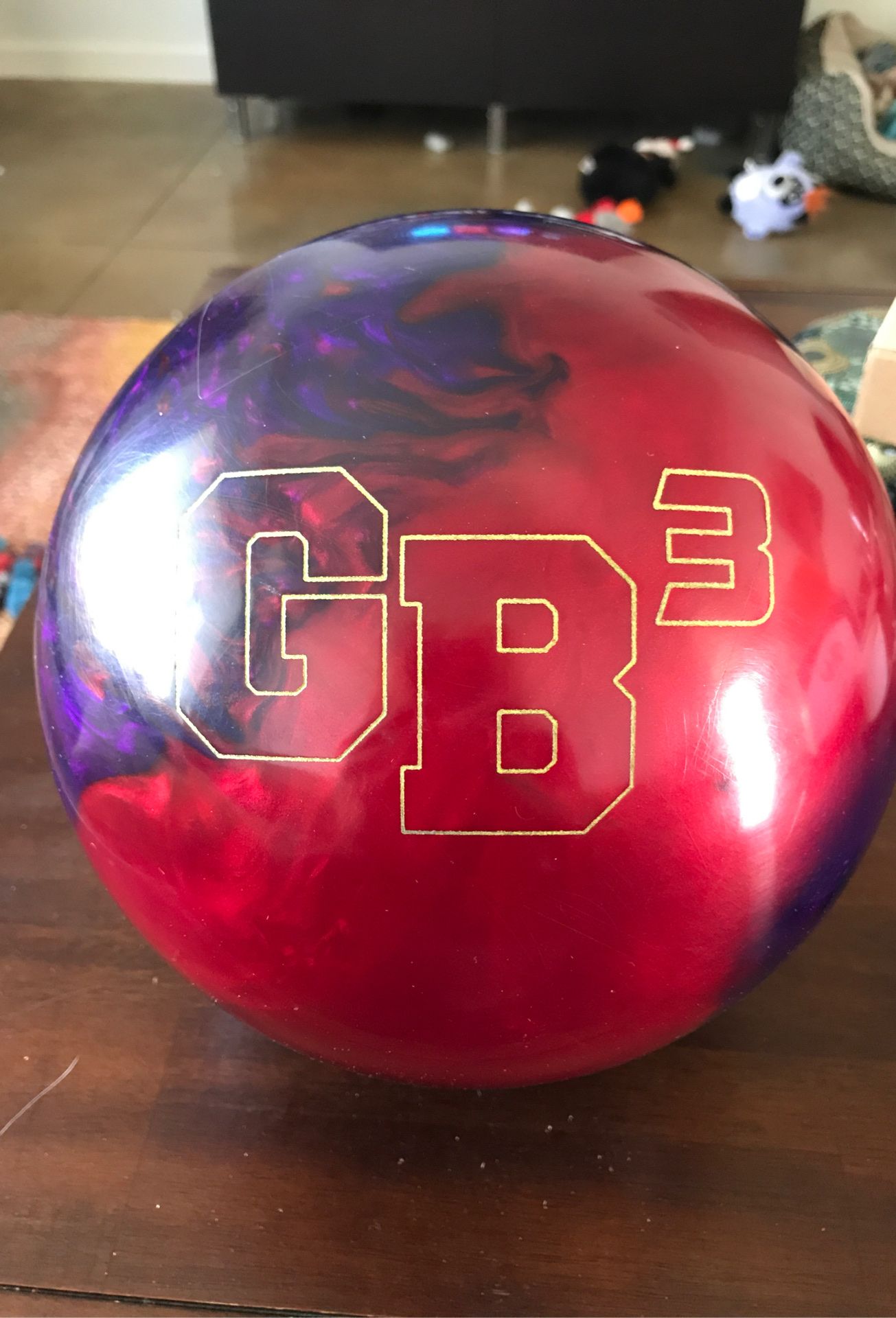 Ebonite GB3 Bowling ball 15 pounds used great shape