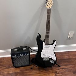 Electric Guitar With Accessories 