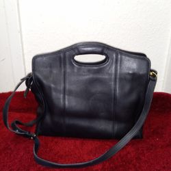 Coach No.9995 Vintage Bonnie Cashin briefcase tote Leather 