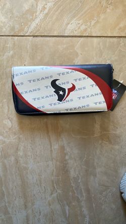Nfl Texans Zip Purse