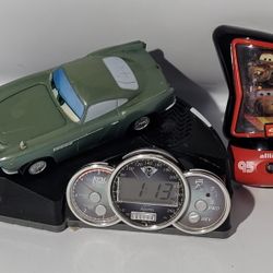 Pixar Cars Clock And Night Light 