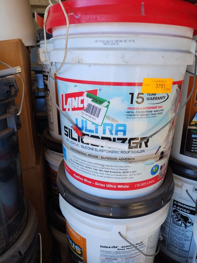 LANCO Ultra Siliconizer Elastomeric Roof Sealer for Sale in Peoria, AZ