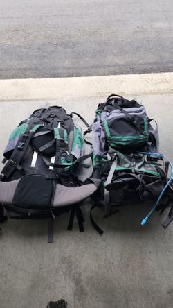 (2) Cabela Backpacking Backpacks