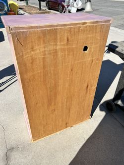 Pink Dresser
