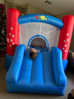 YARD Inflatable Bounce House with Slide