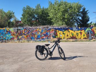 Used Aventon Level One electric bike with 1,748 miles.