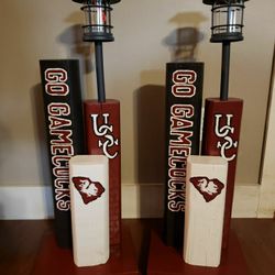 NCAA solar outdoor lights