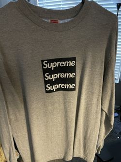 Asspizza Supreme Long Sleeve Triple Box Logo 2021