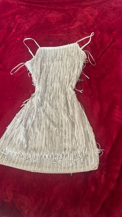 Sequin brown dress