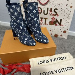 Louis Vuitton Heel Boots