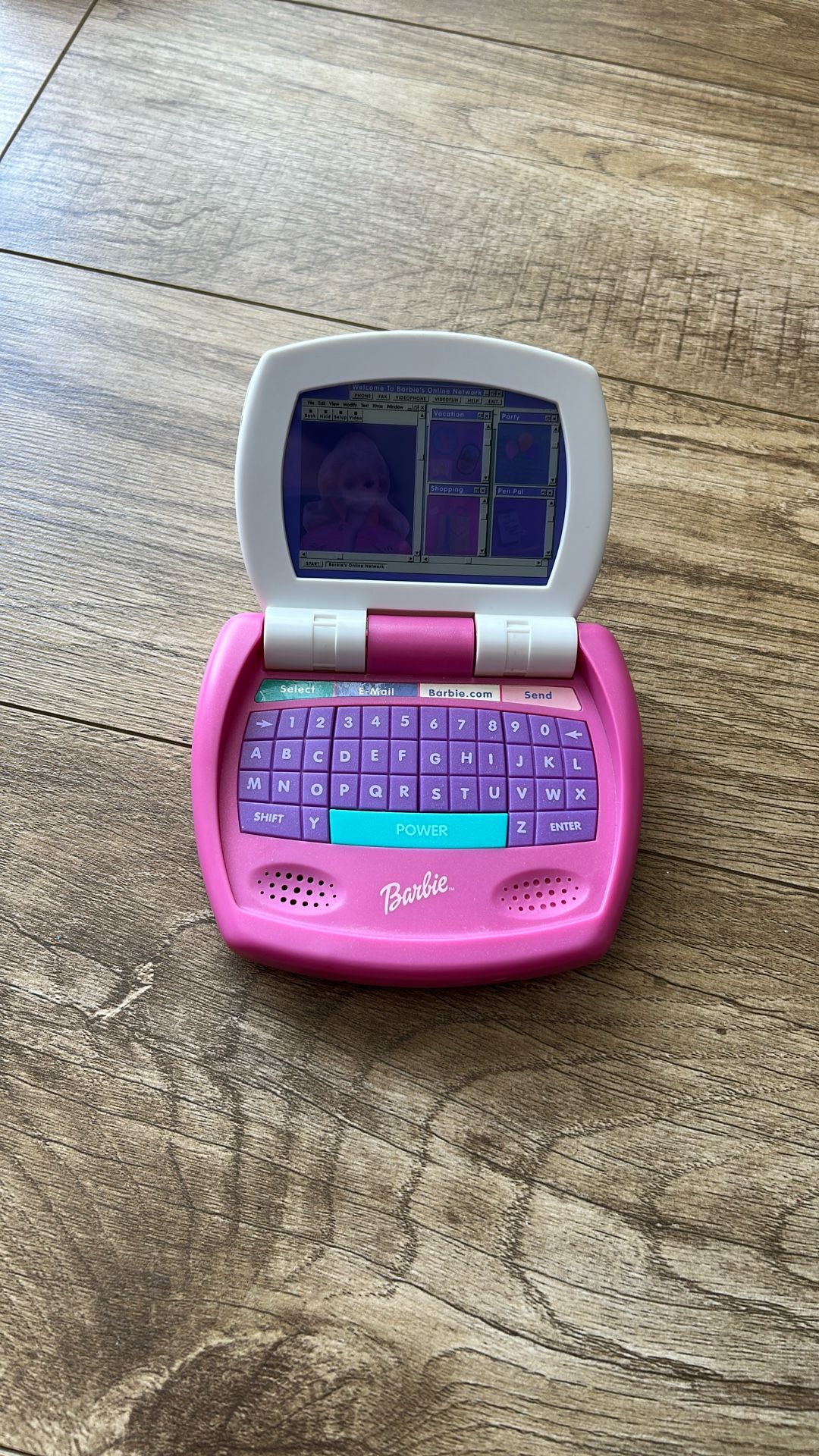Barbie Talking Online Laptop Y2K