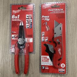 Milwaukee 6in 1 Combination Pliers And Blade