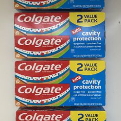 Colgate Kids’ toothpaste 2 packs