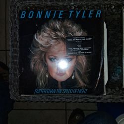 Bonnie Tyler - Faster Than The Speed Of Night Vinyl LP 