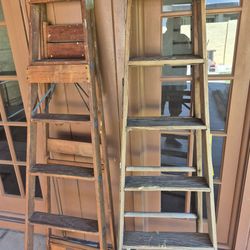 6 ft wood ladder