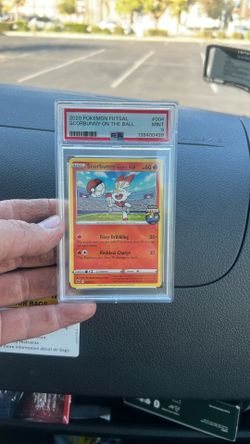 Pokemon Graded Card Scorbunny On The Ball