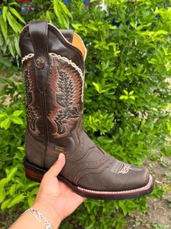 MENS BROWN WESTERN BOOTS