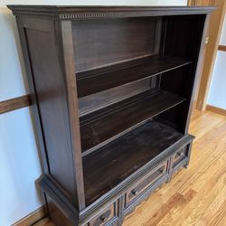 Antique Book Case. Solid Wood