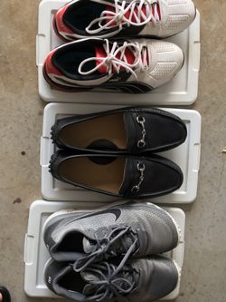 Lot #2 Three (3) Men’s pairs of Assorted Shoes