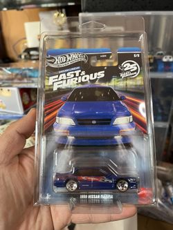 Hot Wheels Silver Series 2026 Fast And Furious Dream Lineup 1999 Nissan Maxima.
