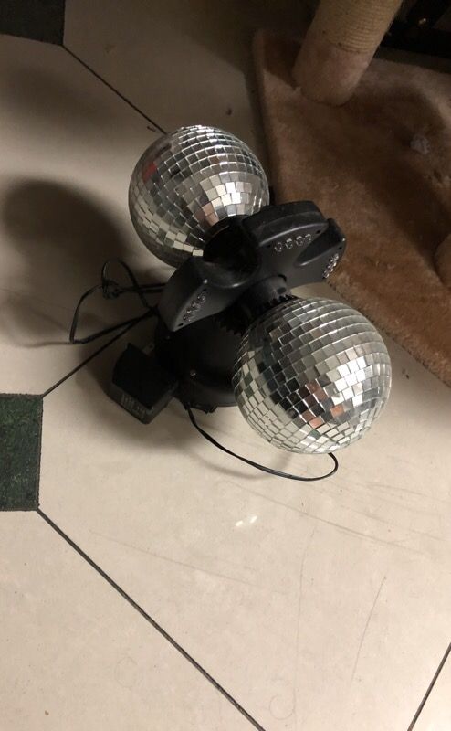 Working disco ball