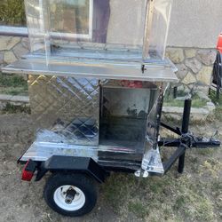 A Mobile Trailer Food Fruits 