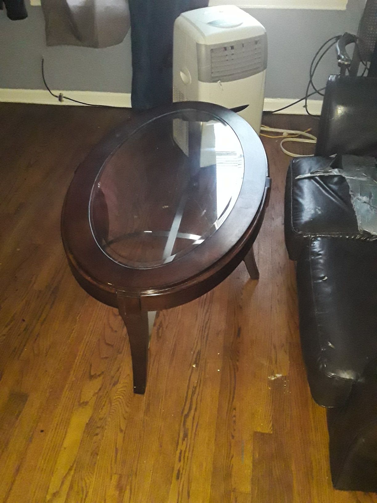 Wooden/Glass Coffee Table