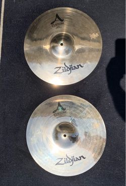 Zildjian A Custom Series 14” Hi Hat Drum Cymbals BRAND NEW Retails for $549