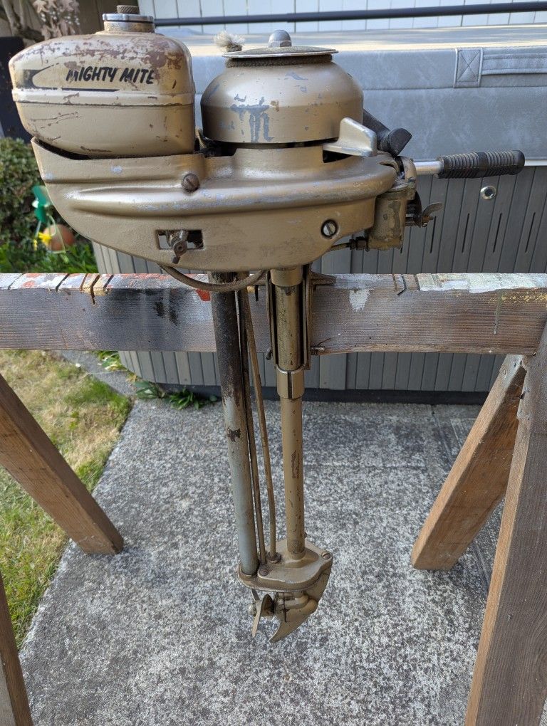 Antique Outboard 1hp Rope Start