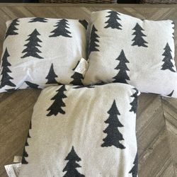 3 Christmas Decorative Pillows