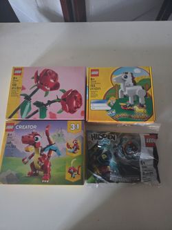 4  New small Lego sets