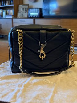 Rebecca Minkoff Leather Eddie Maxi mixed metals