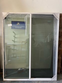 Brand new aluminum OX window