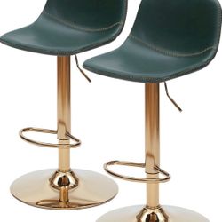 Set of 2 Adjustable Bar Stools