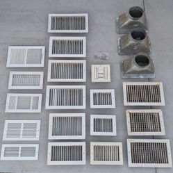 ac registers 🌬️ HVAC parts 🌬️ wall / ceiling vents,  grilles & transitions