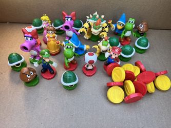Mario Chess Set 2009 Complete Set No Board