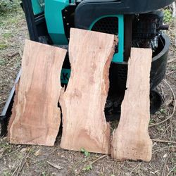 Live Edge Double Seats And Social Tables. 