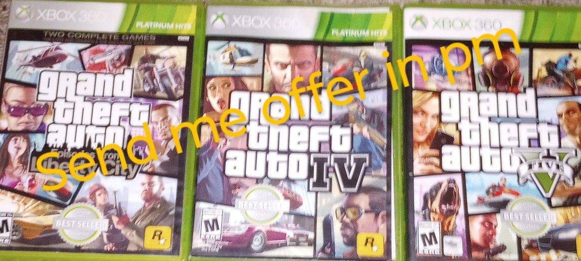 Xbox 360 GTA Games