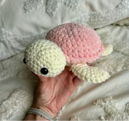 Handmade Crochet Turtle Plushies