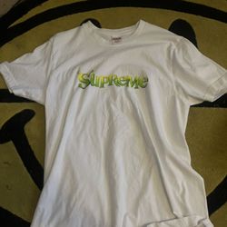 Supreme shrek tee white - size M