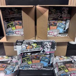 27 x Pokemon TCG Scarlet & Violet 10.5 Unova Poster Collection Box