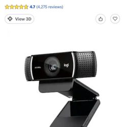 Logitech C922 HD Pro Webcam $60 OBO