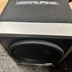 Alpine 10” Subwoofer 