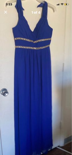 Formal cobal blue dress