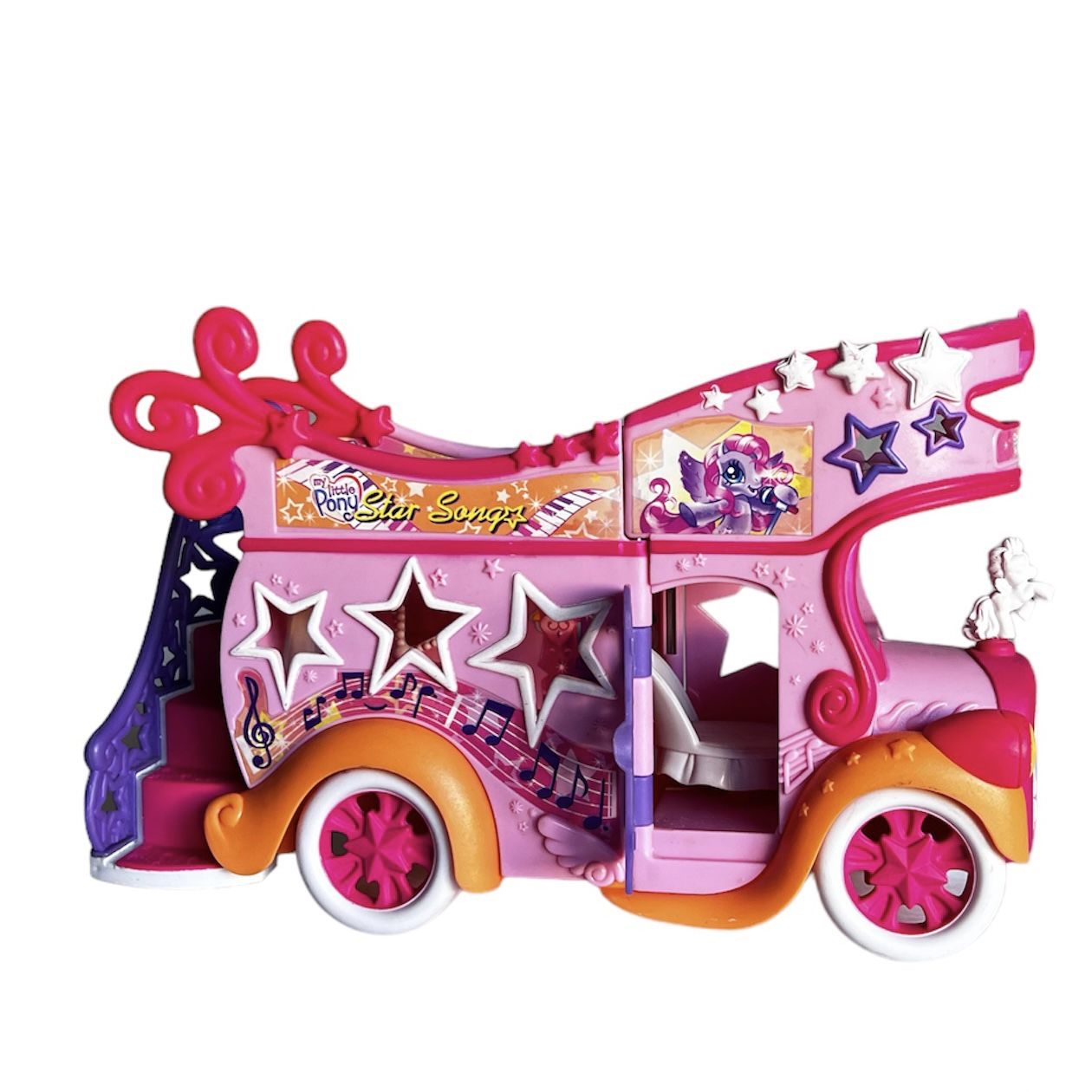 Nice! My Little Pony Ponyville Star Song's Stageshow Bus Mobile 2007 Hasbro
