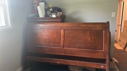 King Sleigh Bed Frame