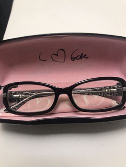 Bebe Prescription Eye Glasses Used