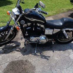 Harley Davidson Sportster 1200 1996 Clean Bike Runs Well Progressive Shocks Straight Pipes Mini Apes Finance Possible