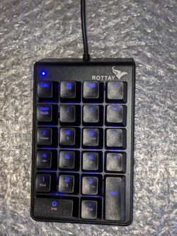 Mechanical Number Pad 22 Key Blue Switches USB